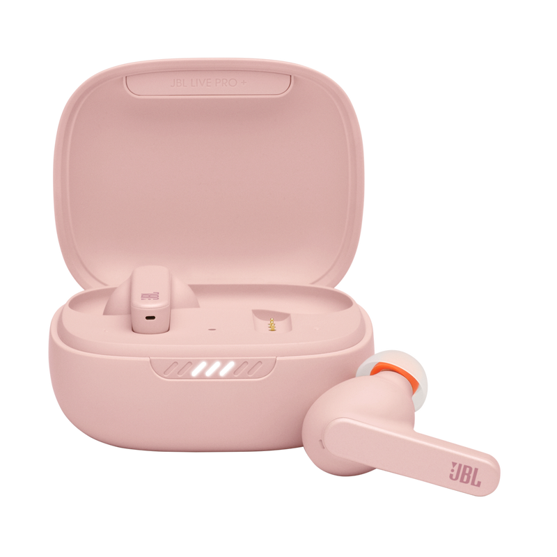 JBL Live Pro+ TWS - Pink - True wireless Noise Cancelling earbuds - Hero image number null